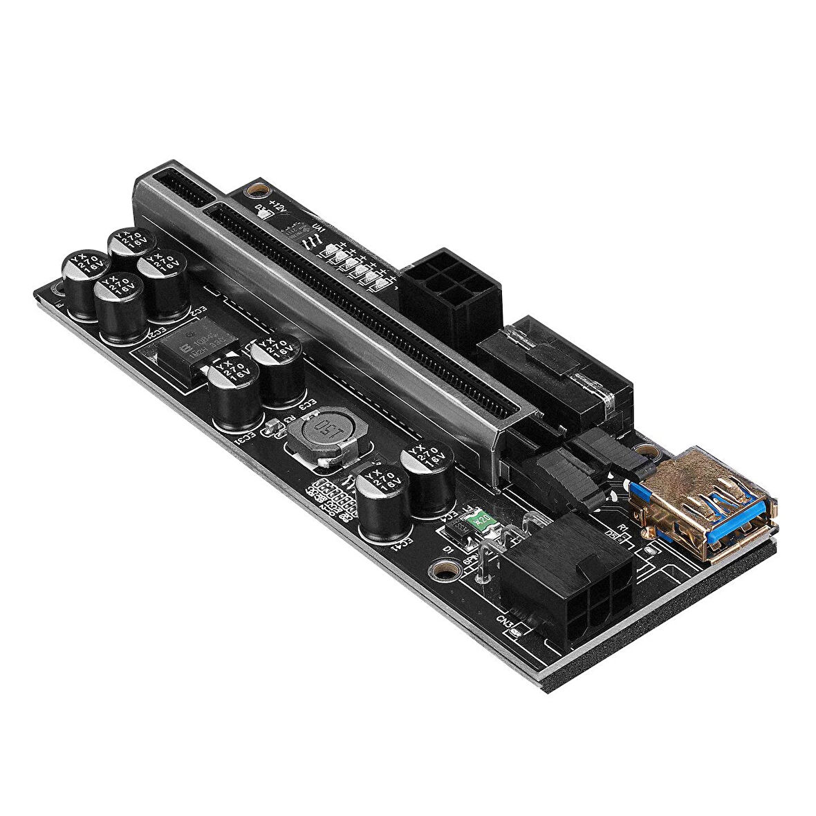S-Link SL-XE20 PCI-E1X=Sata 6p bitcoin 10S riser