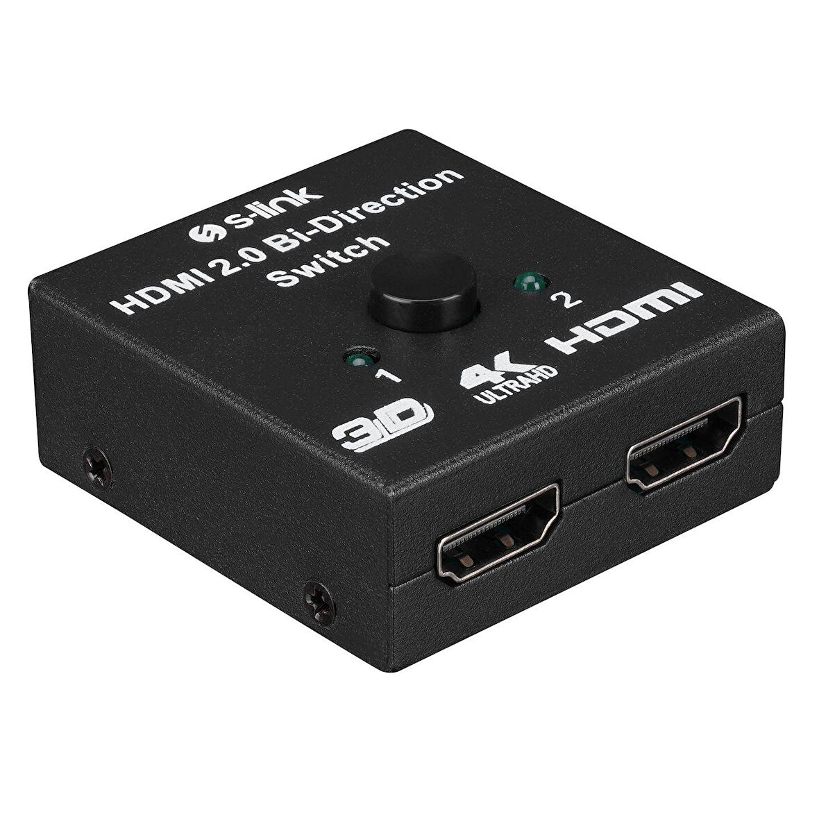 S-Link SL-LU613  2'Lİ HDMI 2 Yönlü çoklayıcı