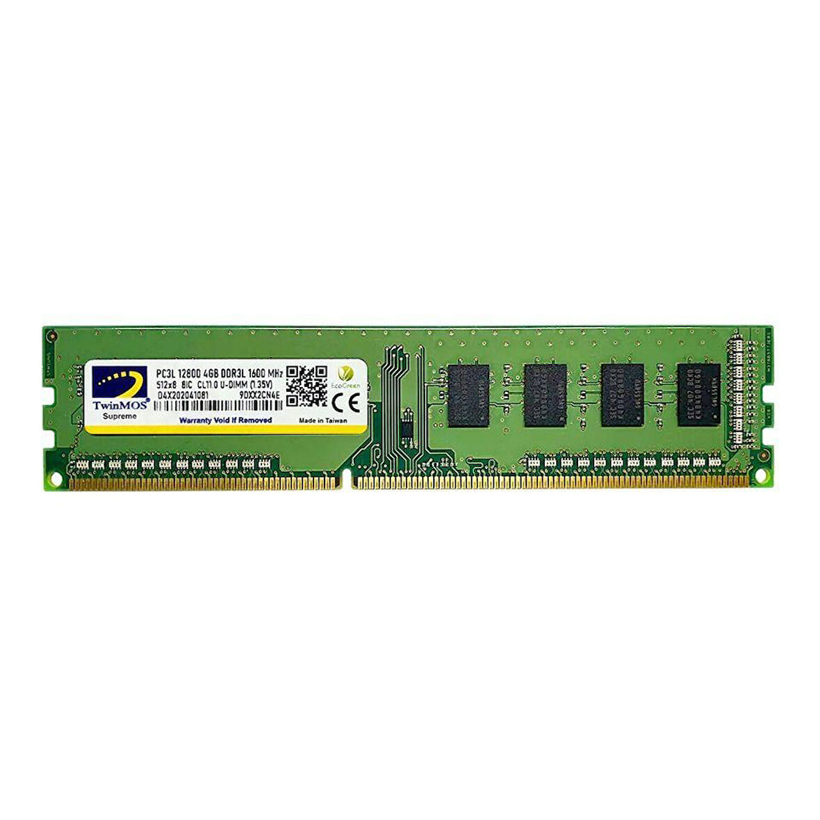 Twinmos 4Gb Ddr3 1600Mhz Pc Ram 1,35V