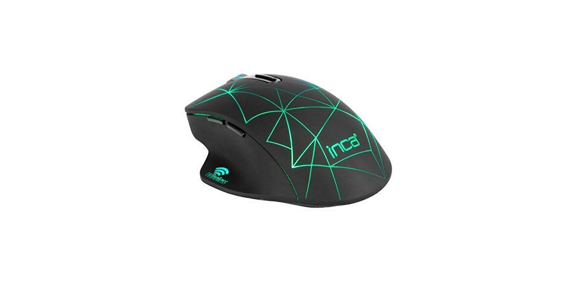 Inca IWM-051T Kablosuz şarjlı sessiz mouse,siyah