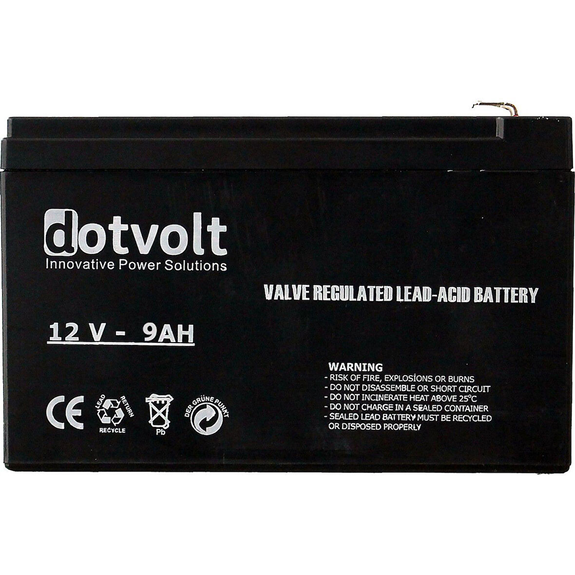 Dotvolt 12v 9Ah Ups Akü