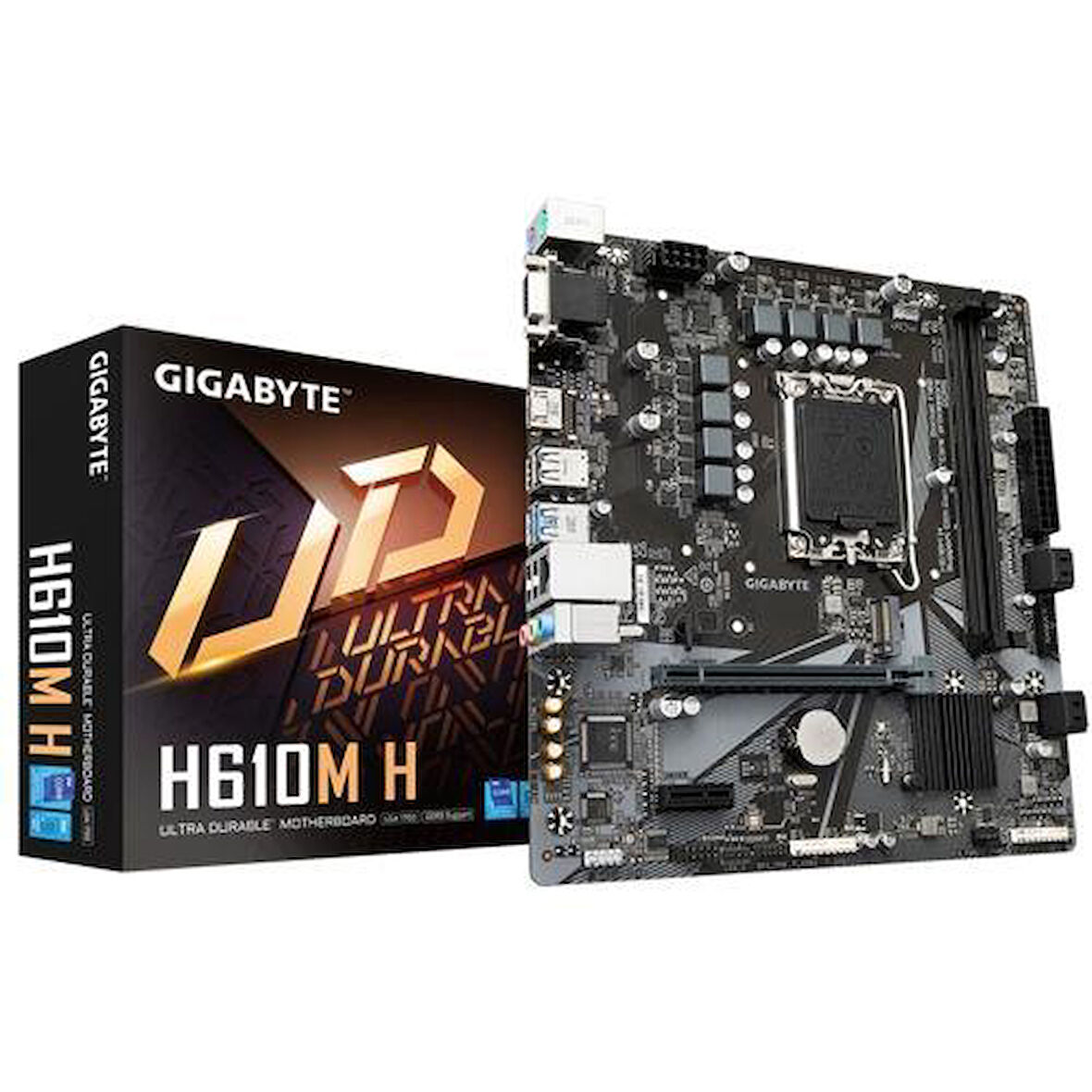 Gigabyte H610M-H Ddr5 5600MHz M.2 1700P Hdmi