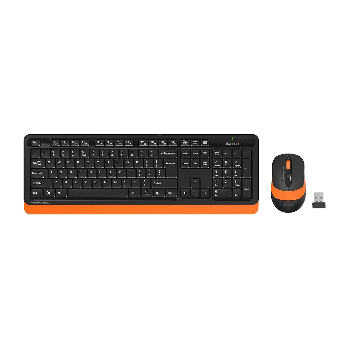 A4 TECH FG1010 KABLOSUZ STANDART TURUNCU Q KLAVYE MOUSE