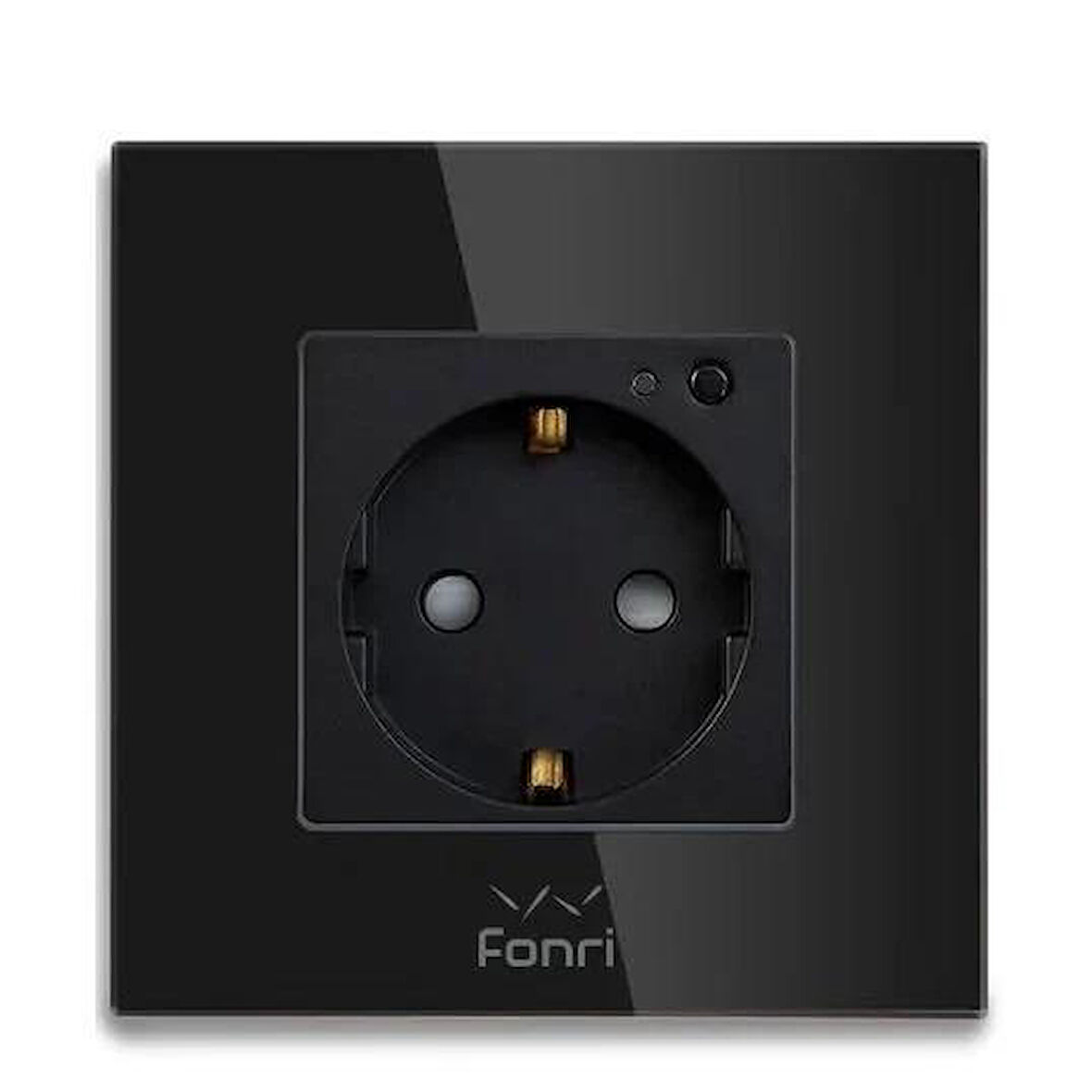 FONRİ WF3-EL3-0401-04 WIFI AKILLI DUVAR PRİZİ SİYAH