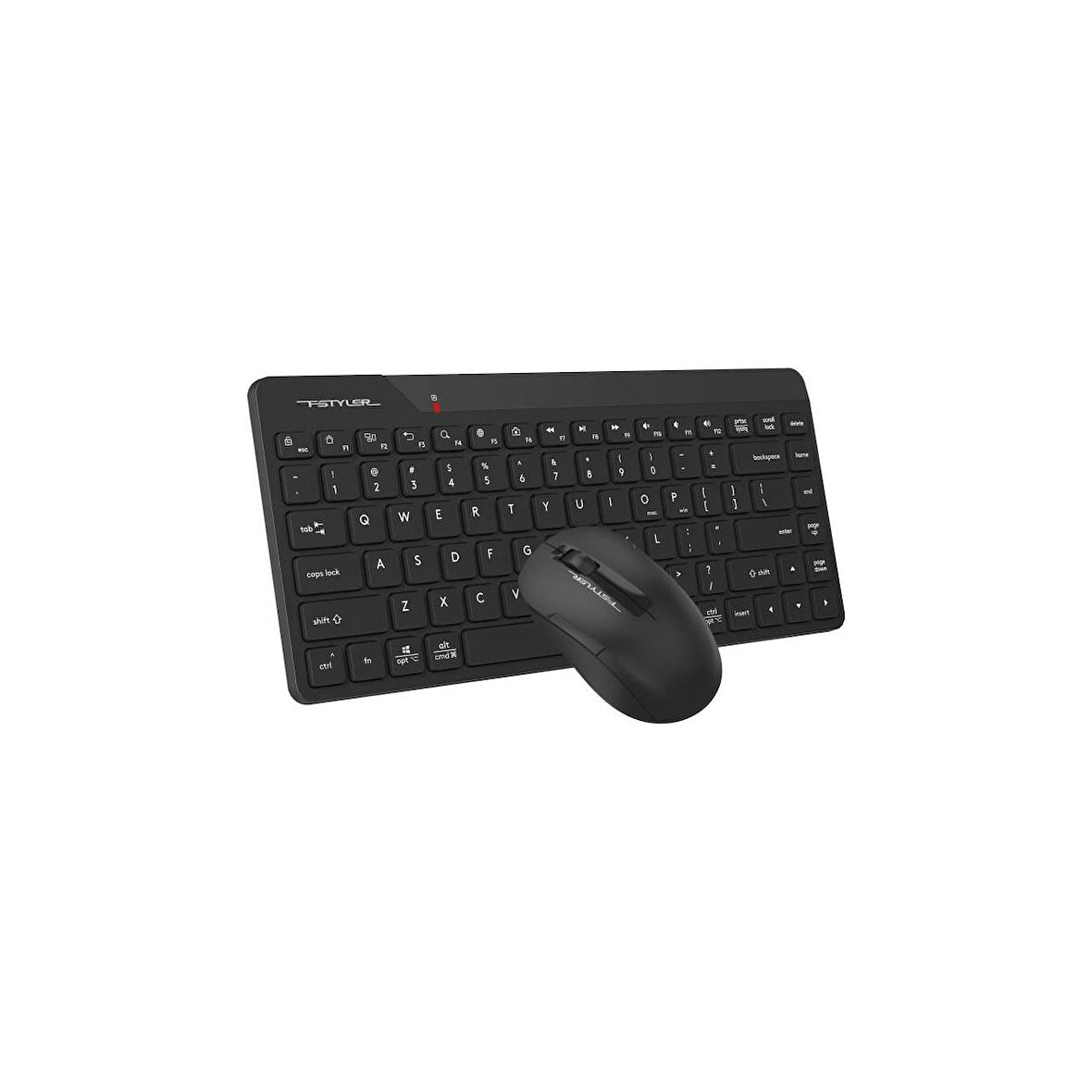 A4 TECH FG2200 AIR2 KABLOSUZ MULTİMEDYA SİYAH MİNİ Q KLAVYE+MOUSE