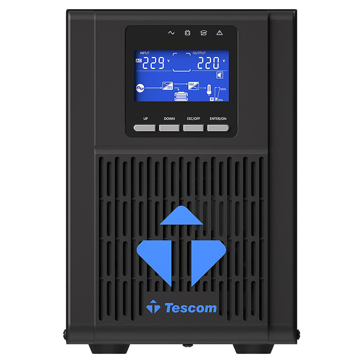 TESCOM NEOLINE 3KVA 6x12V/9AH 1F/1F ONLİNE UPS 900040102