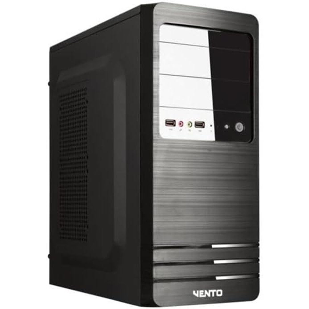 VENTO VS114F 350W 1x8CM/2x12CM FAN ATX 1xUSB2.0/1xUSB3.0 SİYAH KASA