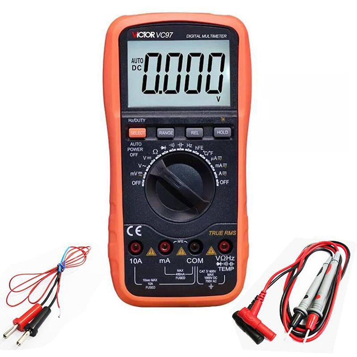 PowerMaster VC-97 True RMS Profesyonel Dijital Multimetre Ölçü Aleti