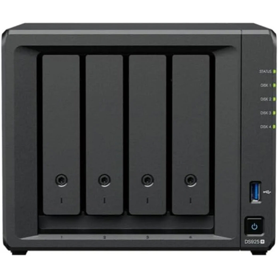SYNOLOGY DS925PLUS 4GB 4 BAY 2xGLAN NAS DEPOLAMA ÜNİTESİ