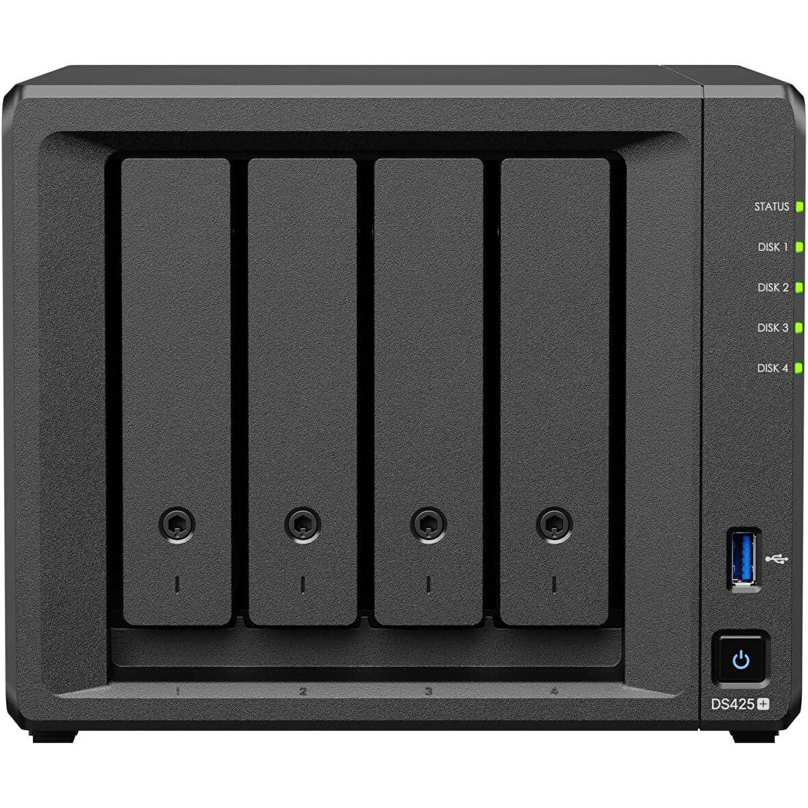 SYNOLOGY DS425PLUS 2GB 4 BAY 2xGLAN NAS DEPOLAMA ÜNİTESİ
