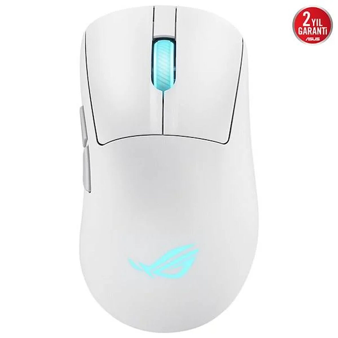 ASUS ROG KERIS II ORIGIN P722 90MP04A0-BMUA10 42000dpi KABLOSUZ GAMING MOUSE BEYAZ