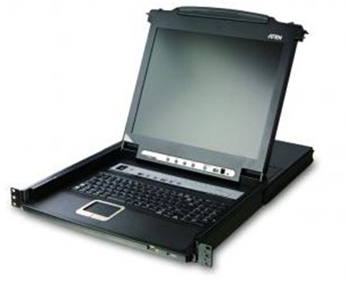 Sürgülü Kasaya Sahip, 17&quot; Arkadan Aydınlatmalı LCD Ekran, Touchpad’i ve Türkçe Klavye&#039;si Bulunan 16 Port PS/2-USB KVMP™ (Periferi/ Çevre Cihazlarla (USB) Bağlantı Kurabilir) Switch, İlave Konsol Girişli
16-Port PS/2-USB VGA Single Rail LCD 