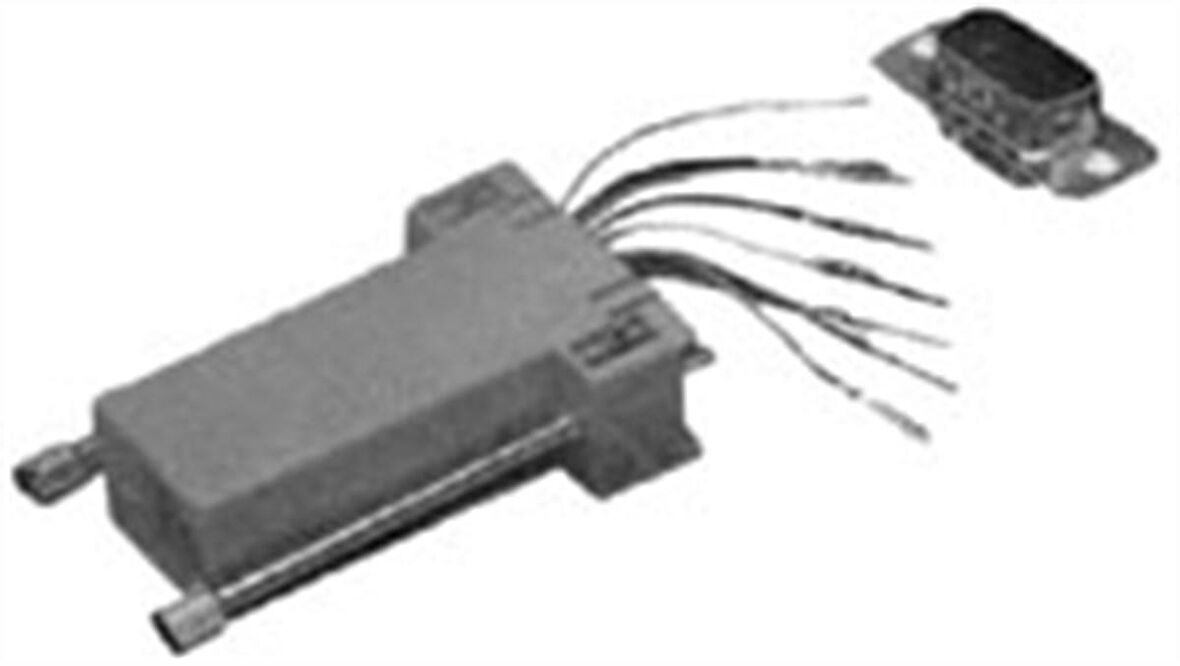RJ-D Konnektör Adaptörü (Coupler), DB9 erkek / RJ45 dişi
