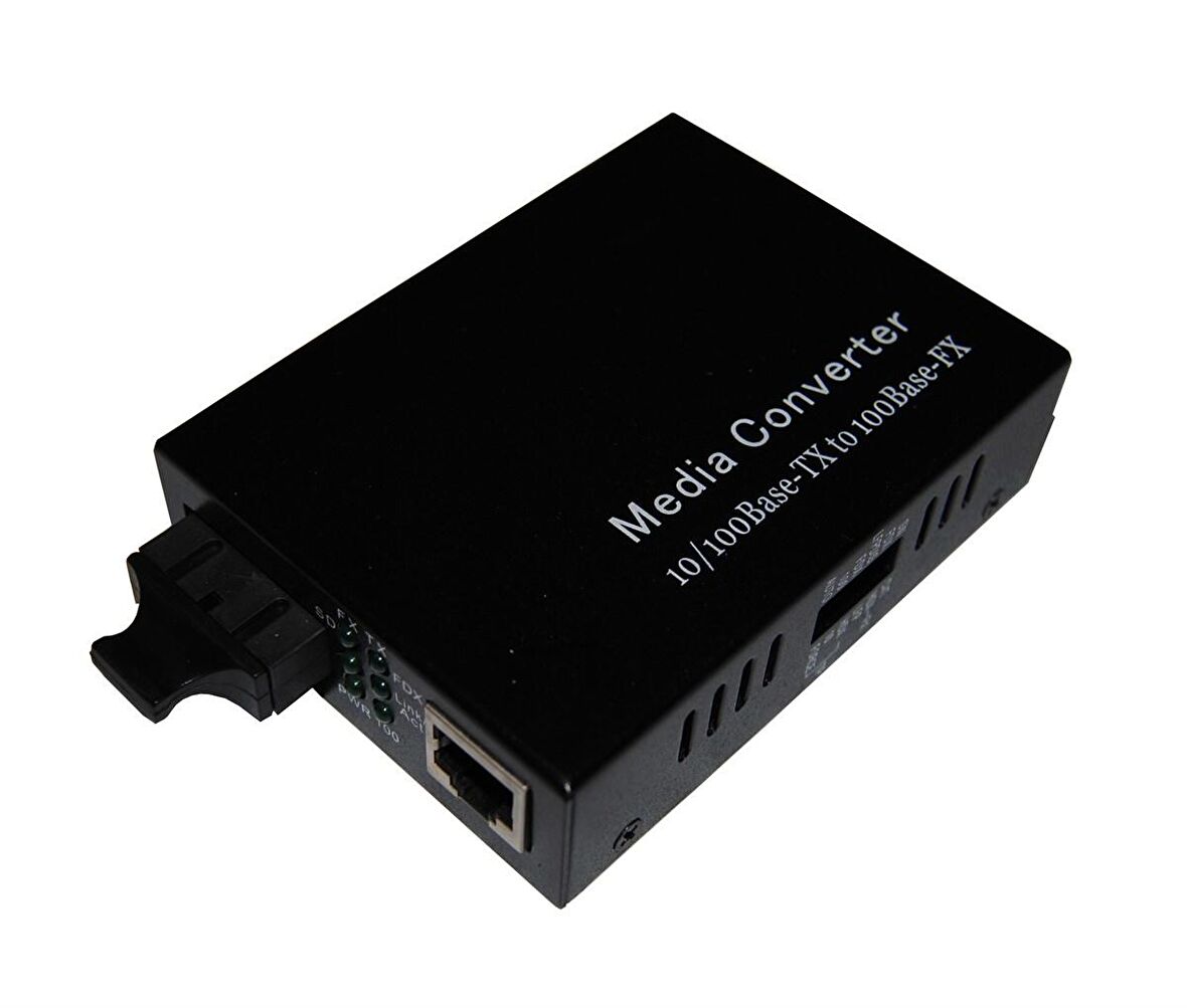 Beek 10/100BaseTX-100FX Media/Rate Converter, SM, SC, 20km