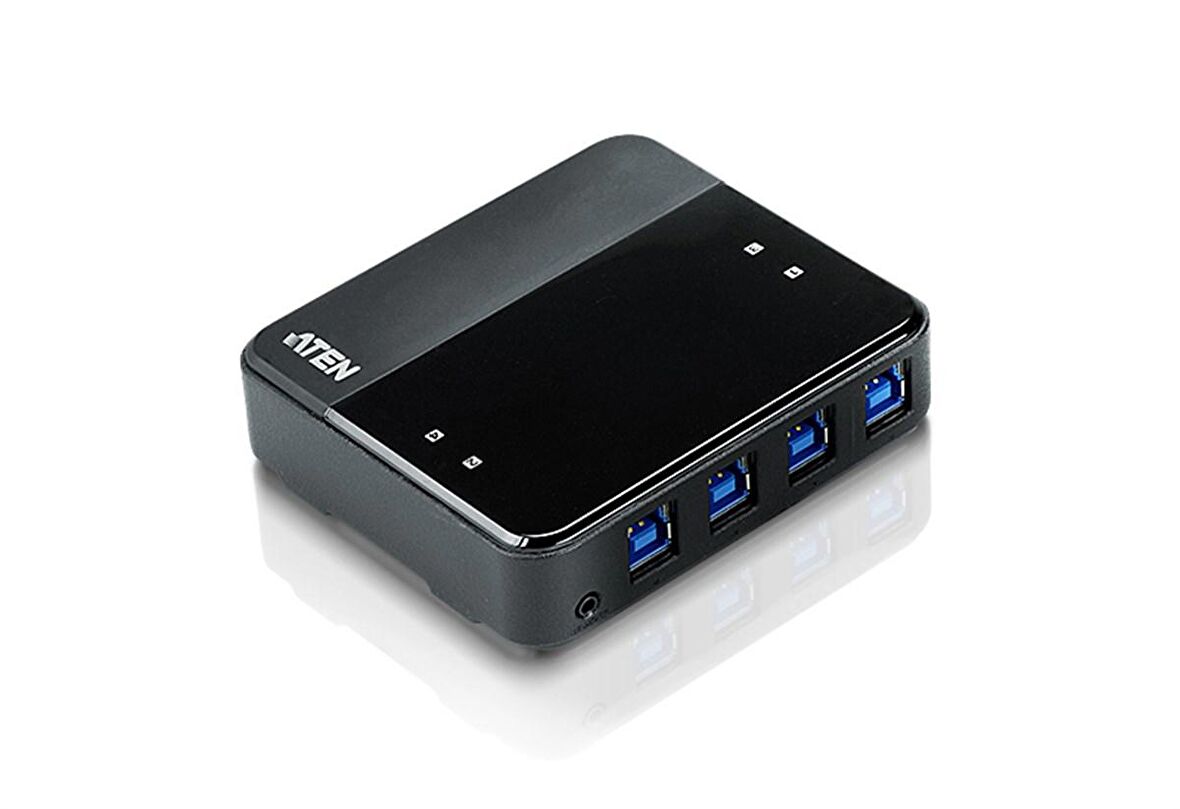 USB Arayüzüne Sahip Cihazları Paylaştıran Switch, USB 3.0 , 4 PC, 4 USB Cihaz (4-port USB 3.0 Peripheral Sharing Device)