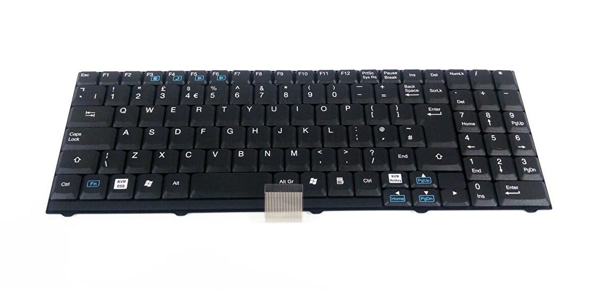 105 Tuşlu İngilizce Klavye
105 Key USA-ENG./Black