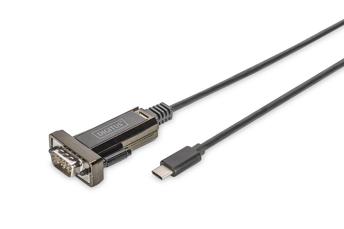USB 2.0 Tip C  RS232 (Seri) Çevirici Kablosu, 1 metre
