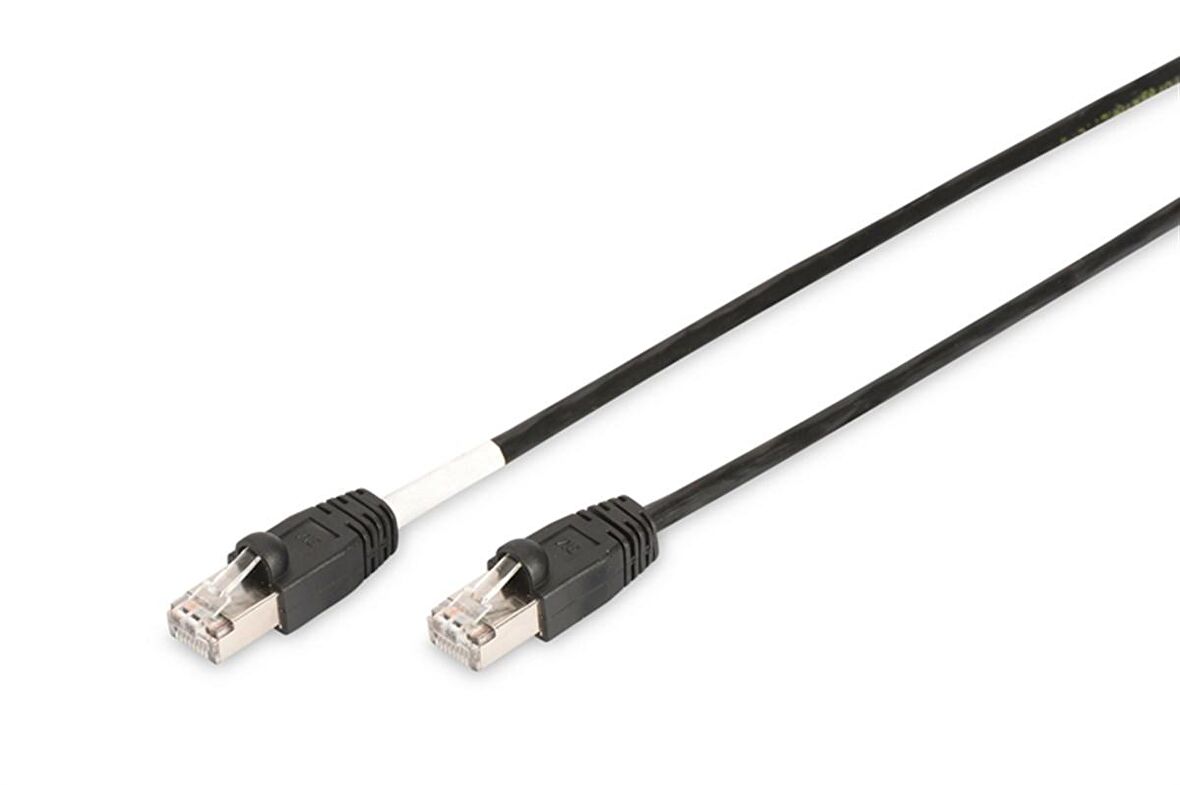 Digitus CAT 6 S-FTP Dış Mekan Patch Kablosu, Cu, PE AWG 27/7, Siyah Renk, 10 metre
Digitus CAT 6 S-FTP outdoor patch cord, Cu, PE AWG 27/7, length 10 m, black sheath color