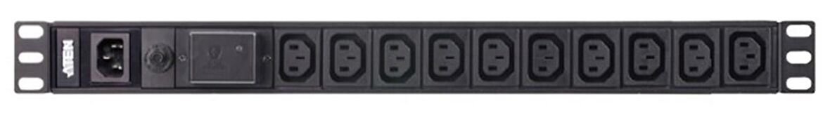 1U 10A 10Port Basic PDU/Power Distribution Unit (Elektrik Güç Dağıtım Ünitesi), Surge (Darbe) Gerilimi Korumalı