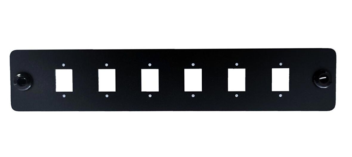 Beek BN-FP191U-QL Model Fiber Patch Panel Kutusu için 1U 12LC DX Ön Plaka Seti, 2&#039;li coupler hariç
Beek 1U 12LC DX front plate sets, 2x front plates per set.Front plates for splice box (without couplers installed)
