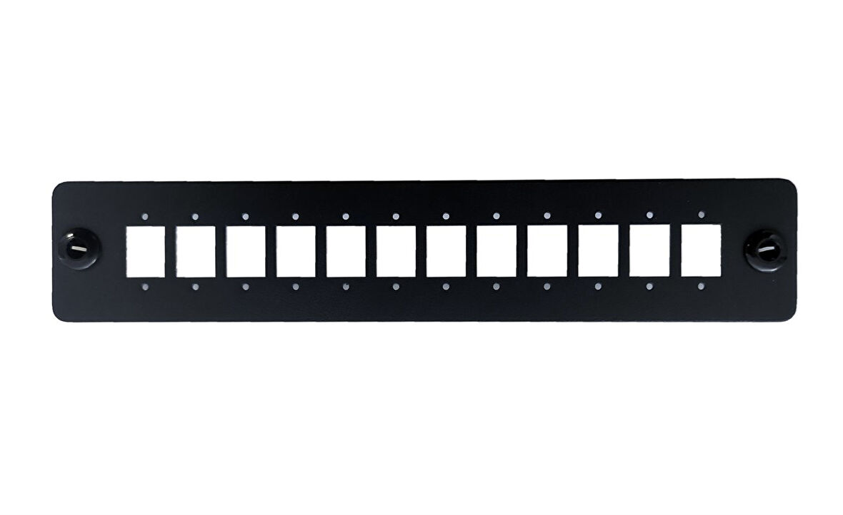 Beek BN-FP191U-QL Model Fiber Patch Panel Kutusu için 1U 24LC DX Ön Plaka Seti, 2&#039;li, coupler hariç
Beek 1U 24LC DX front plate sets,2x front plates per set.Front plates for splice box (without couplers installed)