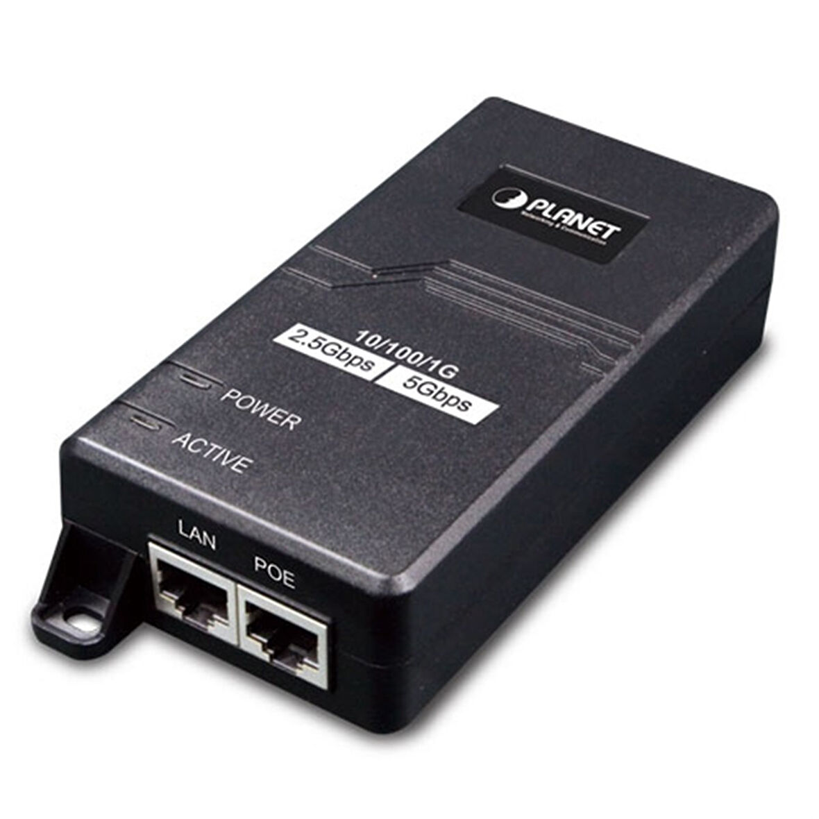 Tek Port Çoklu Gigabit 802.3at PoE+ Injector (30 Watt)
Single-port Multigigabit 802.3at PoE+ Injector (30 Watts)