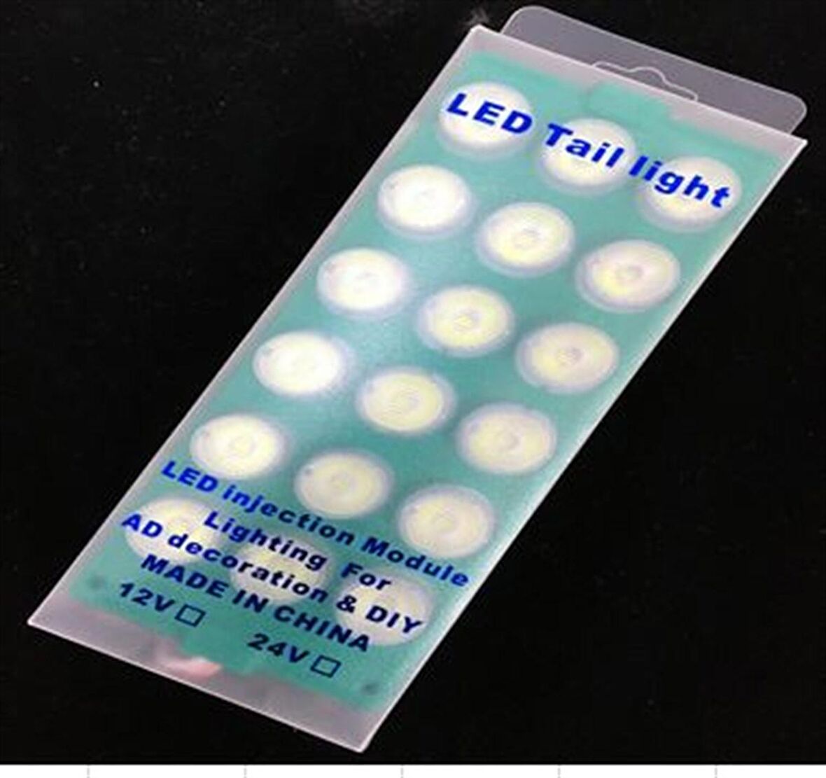 POWERMASTER MODÜL LED 12V 6W MAVİ 18 LEDLİ YANIP SÖNEN 2Lİ PAKET 13960-2835 (FLAŞÖR)