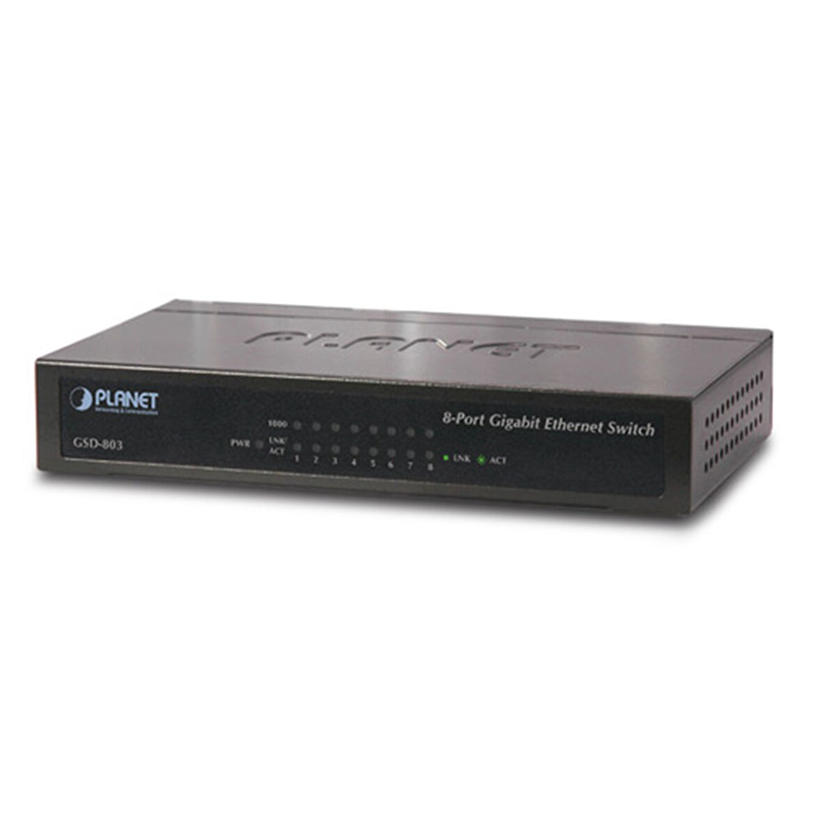 Yönetilemeyen Switch (Unmanaged Switch)
8-Port 10/100/1000Base-T
Harici güç adaptörü