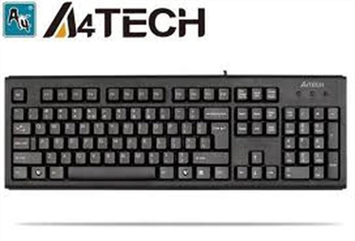 A4 TECH KM-720 Q TR MM SİYAH USB KABLOLU KLAVYE