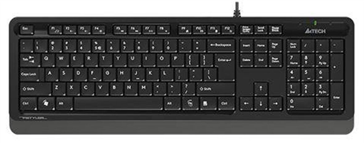 A4 TECH FK10 Q TR MM GRİ/SİYAH USB KABLOLU KLAVYE