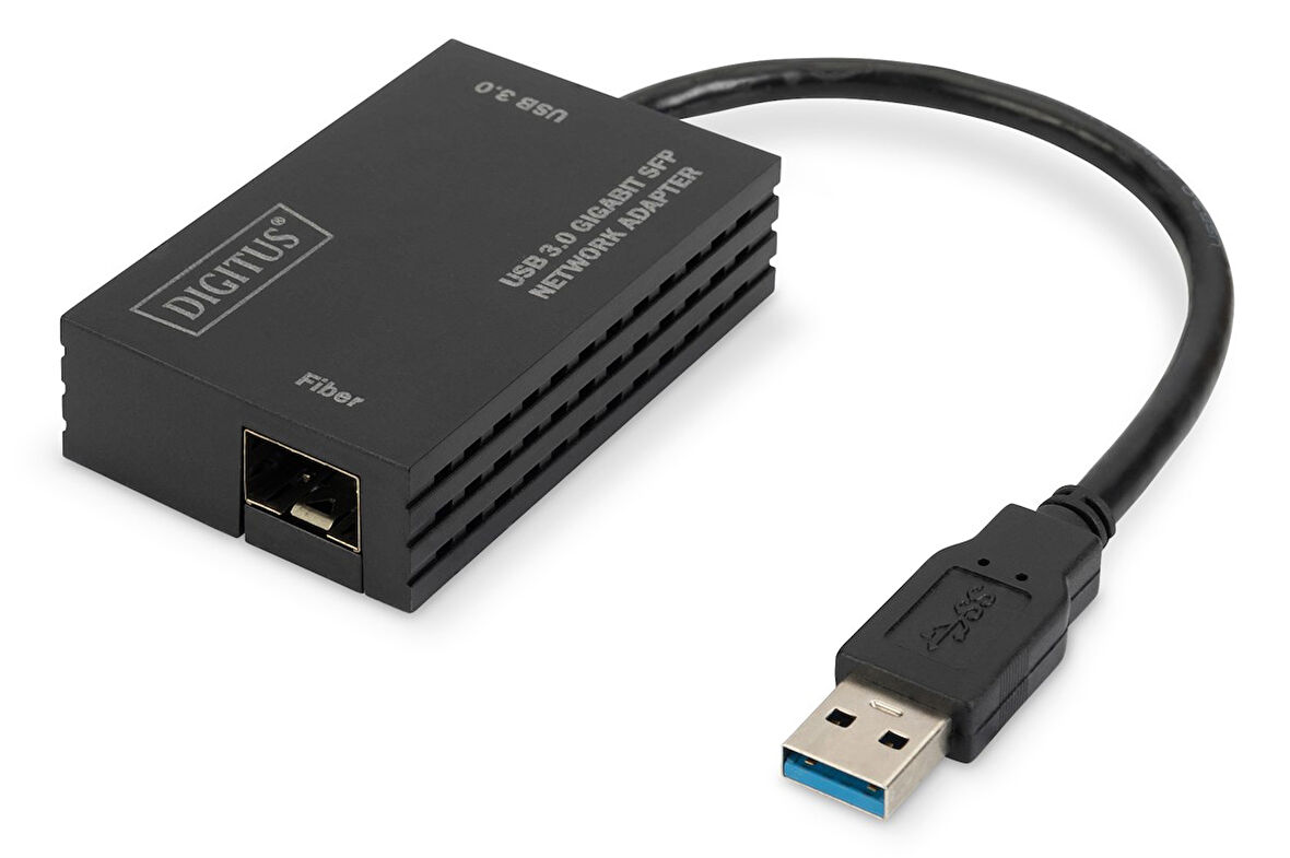 Digitus USB 3.0 Gigabit SFP Network Adaptörü 
Digitus USB 3.0 Gigabit SFP Network Adapter additional SFP module needed