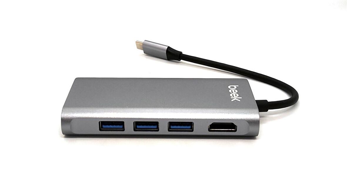 Beek 8 in 1 USB Tip C Docking Station
Beek 8 in 1 Type C to Docking Station
