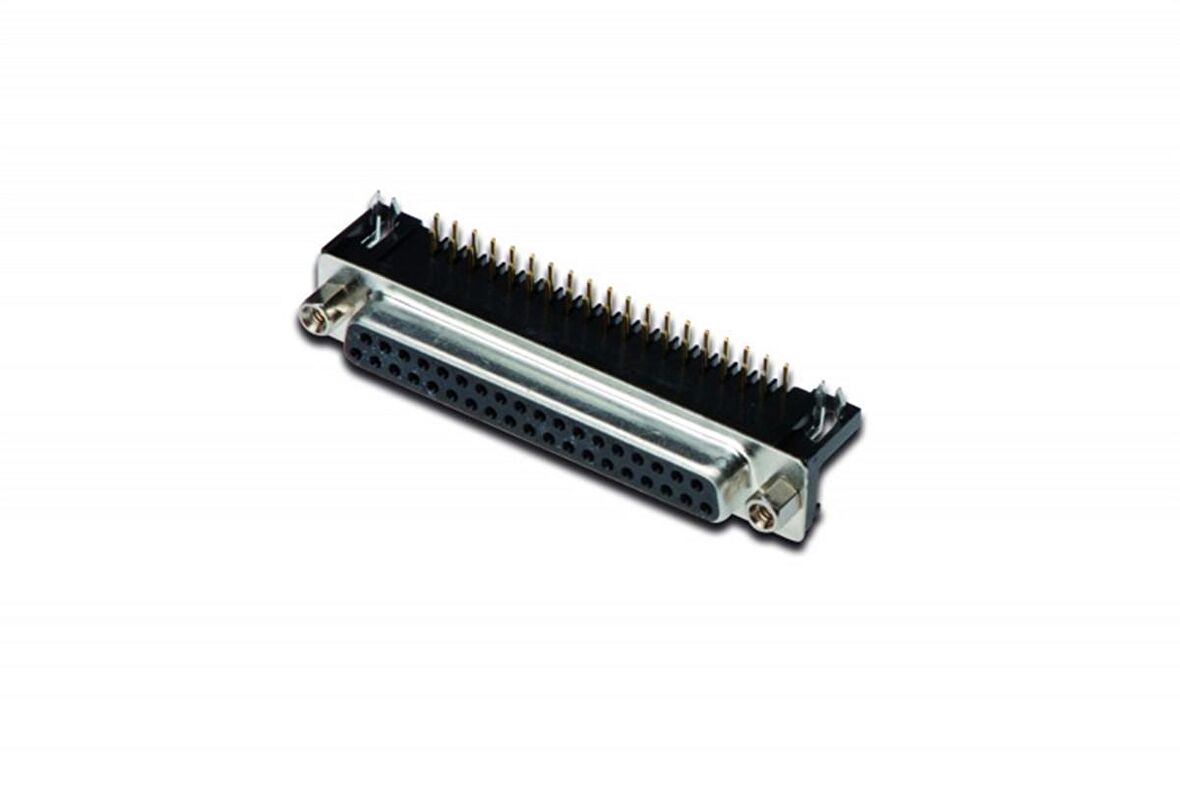 Dişi 15 Pin 90 Derece Montaj Elemanı