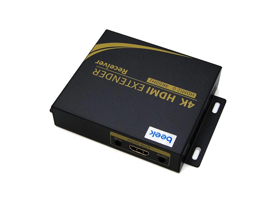 Beek HDMI Sinyal Uzatma Cihazı, 4K 60 metre, 1080p 100 metre, Verici (Sender) ve Alıcı (Receiver) Birim dahil
Beek HDMI Extender, 4K 60 meters, 1080p 100 meters