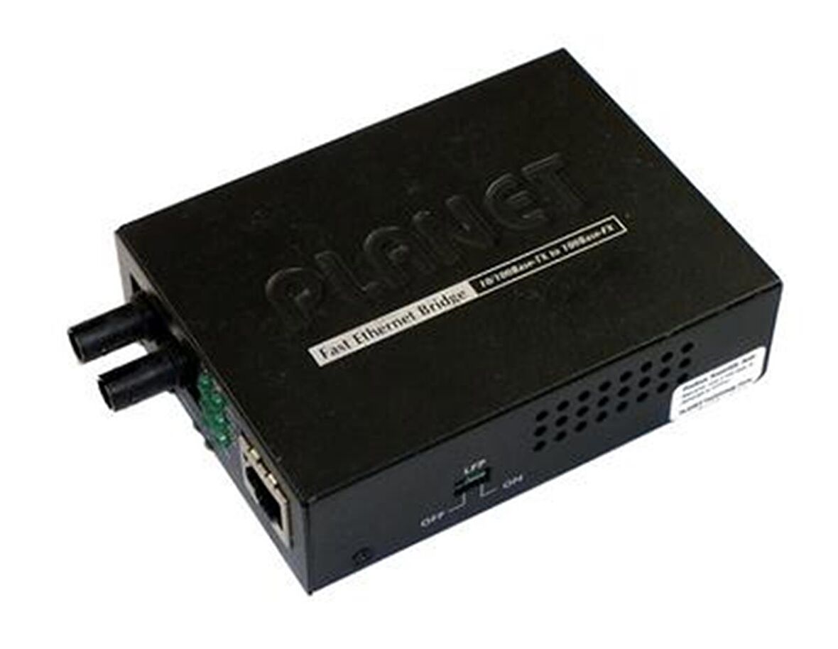 Bridge Media Converter
10/100Base-TX - 100Base-FX (ST, MM)
2km