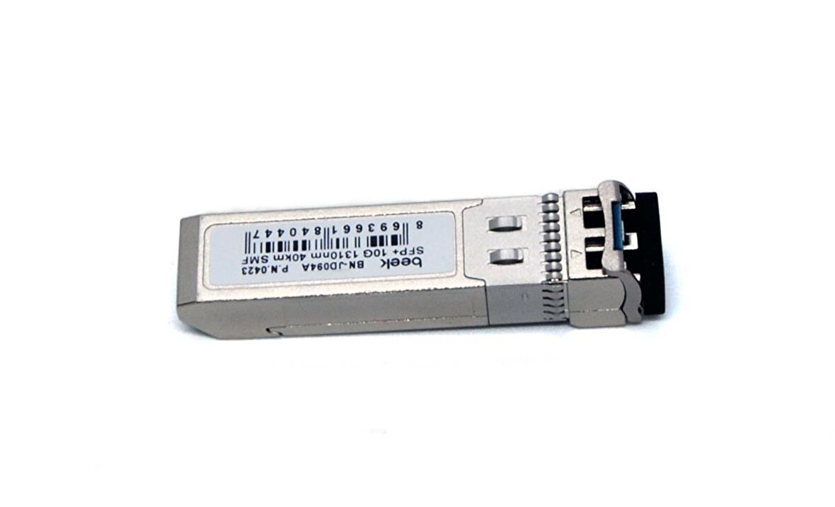 Beek HP 10 Gigabit SFP+ Modül, Singlemode, 1310nm, 40 km, HP/Aruba ürünleriyle uyumlu
Beek HP 10 Gigabit SFP+, Singlemode, 1310nm, 40 km, HP/Aruba Enabled