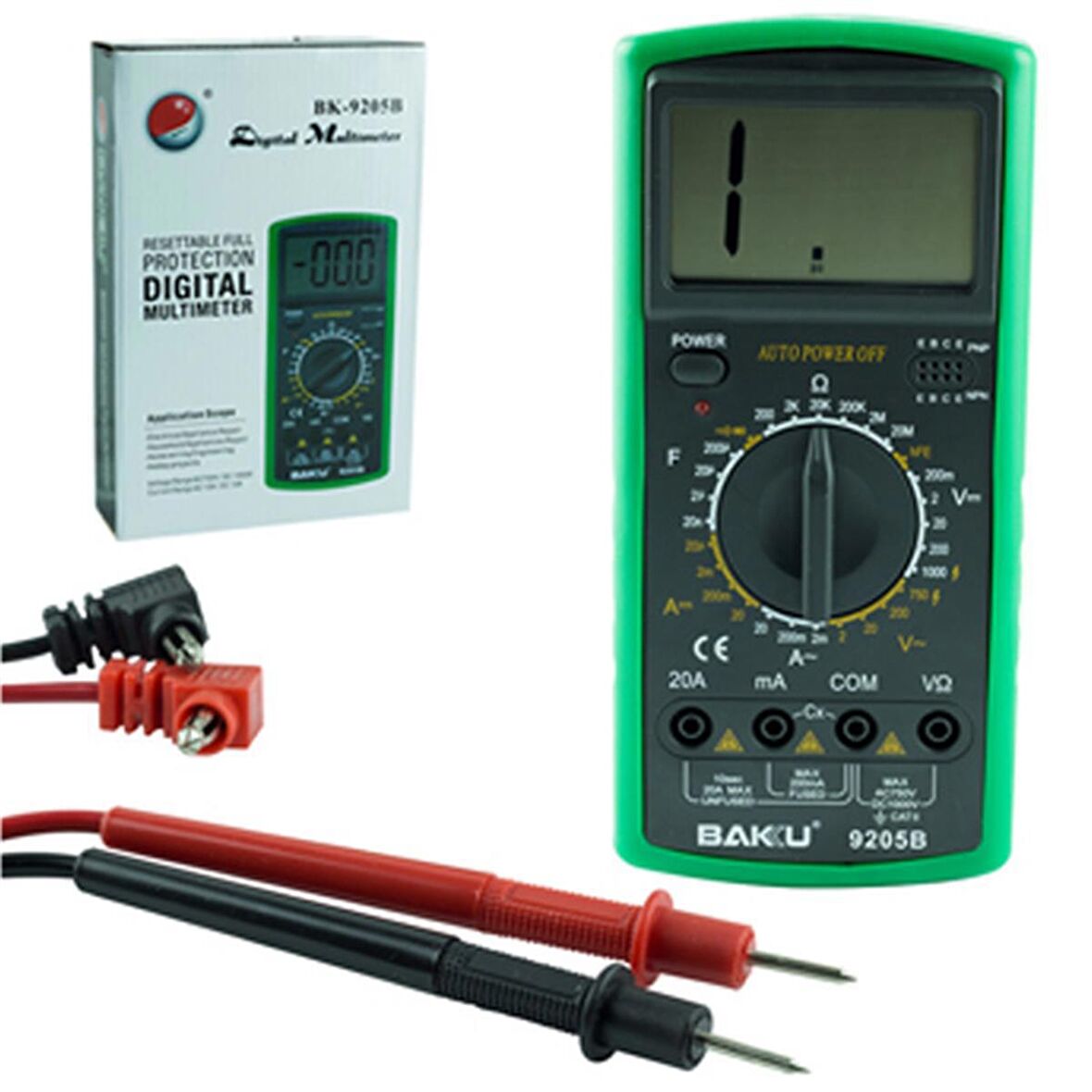 BAKU BK-9205B MULTİMETRE DİJİTAL ÖLÇÜ ALETİ