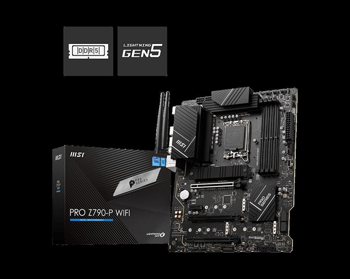 MSI PRO Z790-P WIFI DDR5 7000MHZ(OC) M.2 ATX 1700p