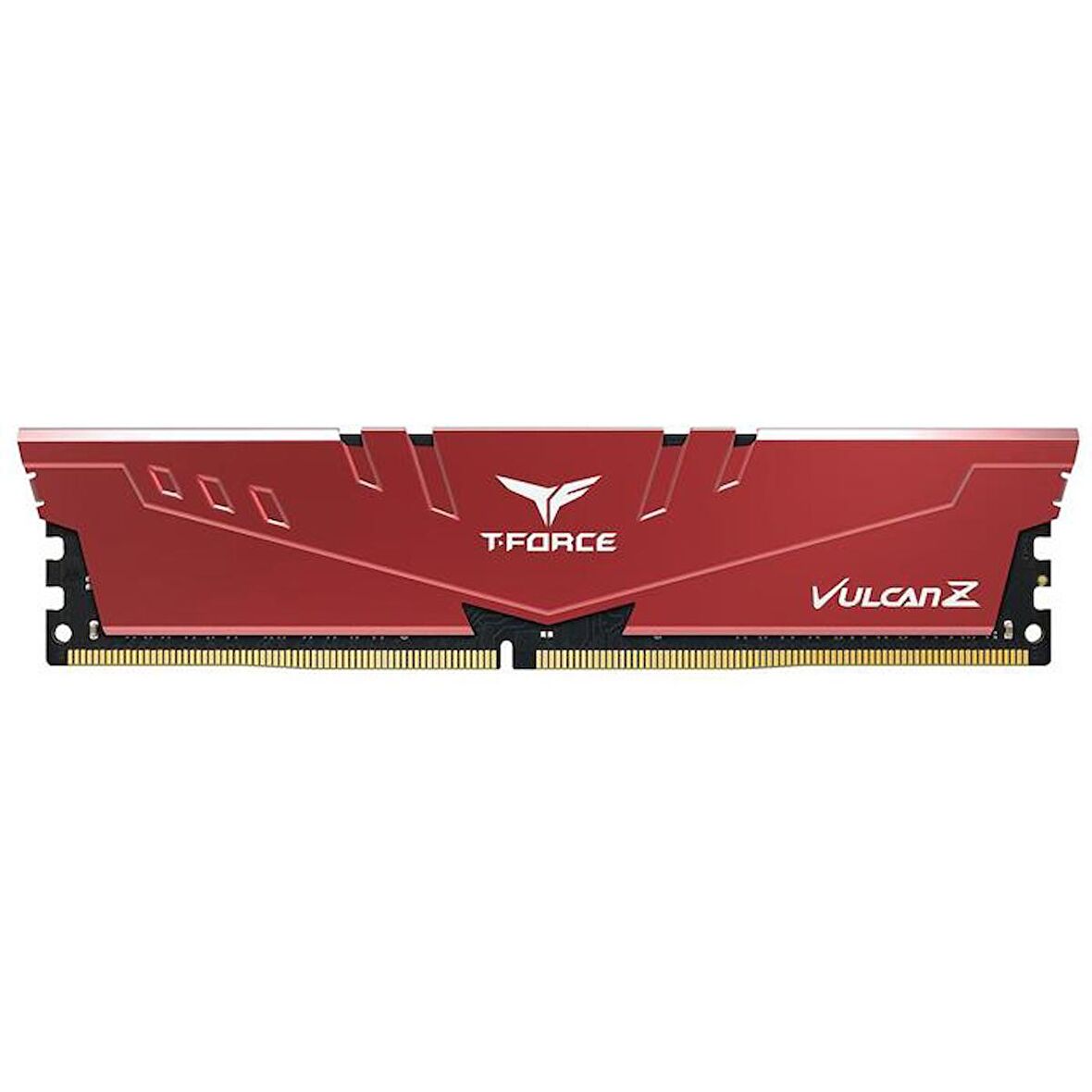 Team T-Force Vulcan Z Red 16GB(1x16GB) 3200Mhz CL16 DDR4 Gaming Ram (TLZRD416G3200HC16F01)