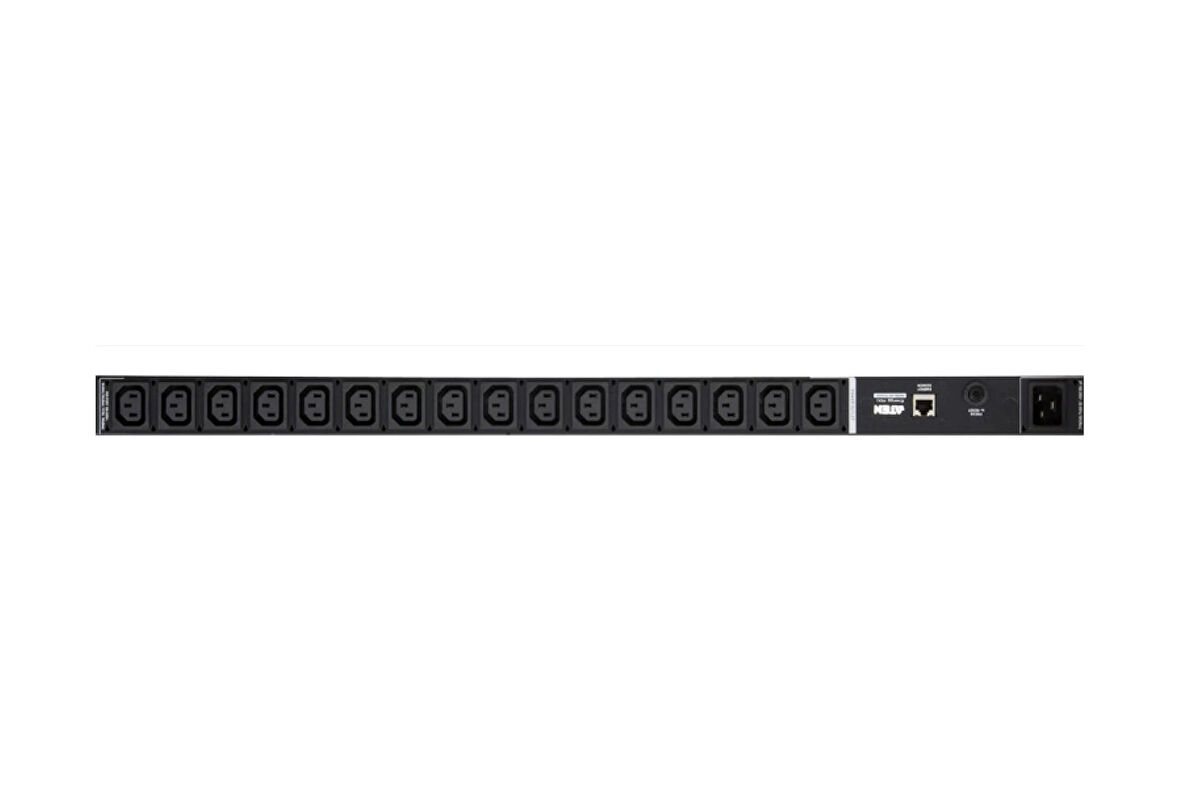 Energy PDU/Power Distribution Unit (Elektrik Güç Dağıtım Ünitesi), 16 x  IEC320 C13 priz, 16A maksimum, ATEN-EC1000 Energy Box ürünüyle birlikte kullanılır, 0U form