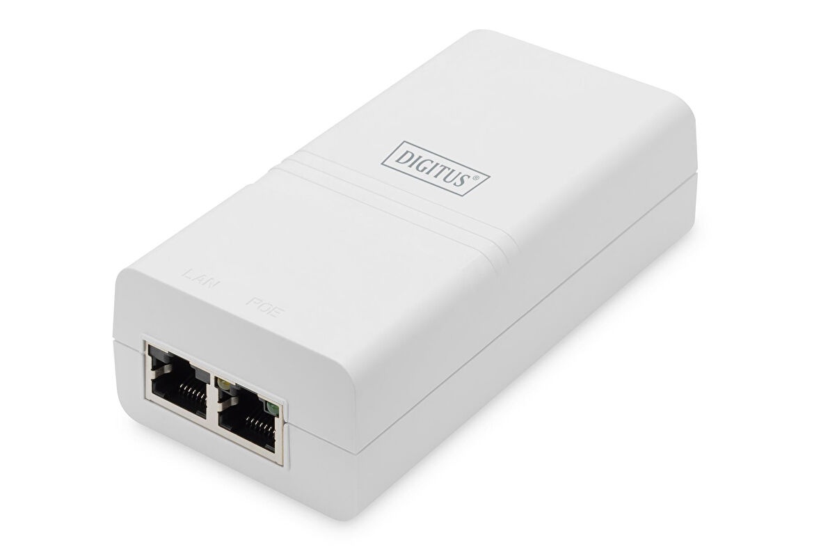 Digitus Gigabit Ethernet Aktif PoE Injektor, 802.3af, 15.4 W, beyaz renk
Digitus Gigabit Ethernet Active PoE Injektor, 802.3af, 15.4 W, white