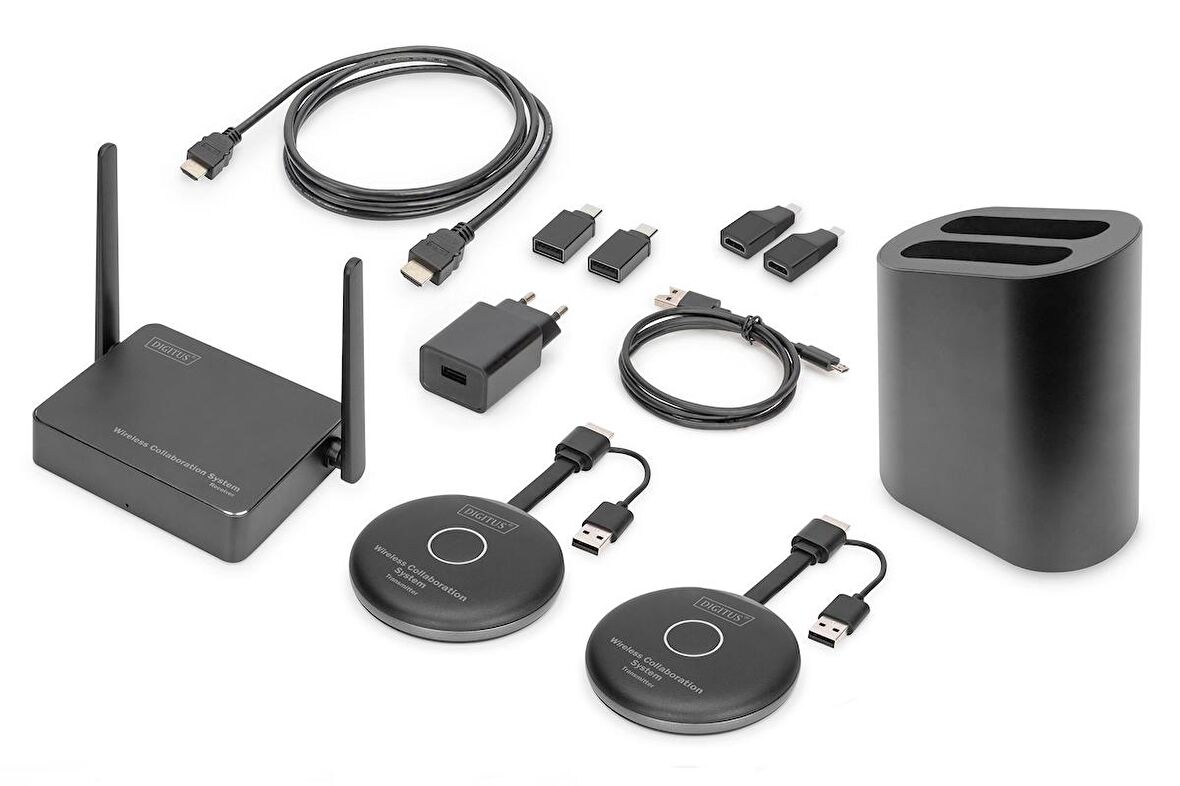 Digitus Kablosuz Sunum Sistemi
Digitus Click &amp; Present Pro - Wireless Collaboration/Presentation System