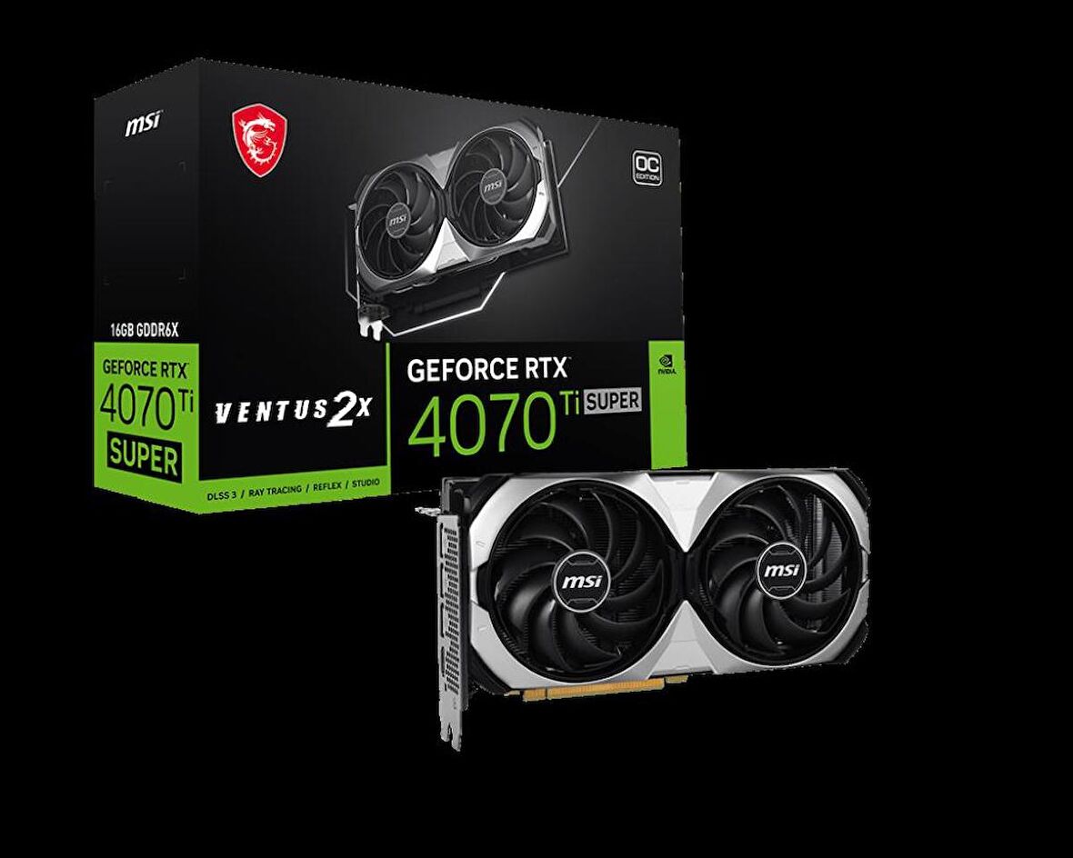 MSI GeForce RTX 4070 Ti SUPER Ventus 2X OC 16G