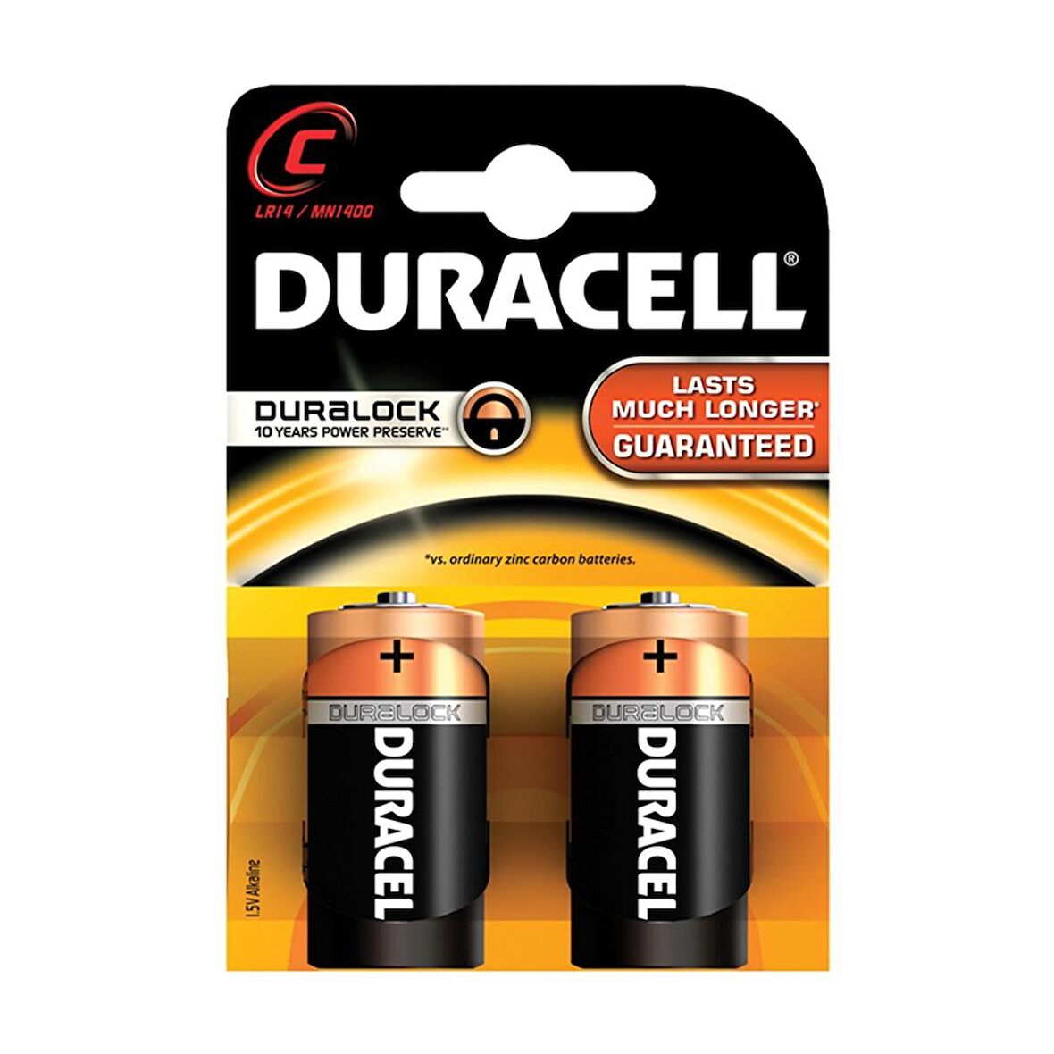 DURACELL LR14/MN1400 C ORTA BOY PİL (2Lİ PAKET)