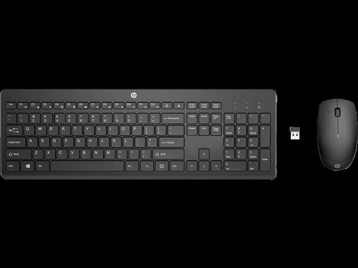 HP 235 KABLOSUZ KLAVYE & MOUSE SET SİYAH 1Y4D0AA