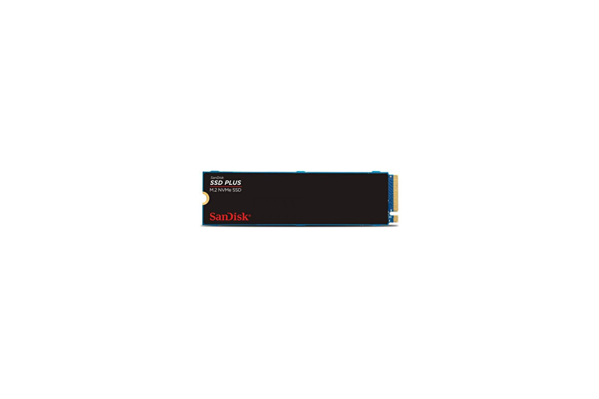500GB SANDISK PLUS SDSSDA3N-500G-G26 2400/1500MB/s M.2 NVMe GEN3 SSD