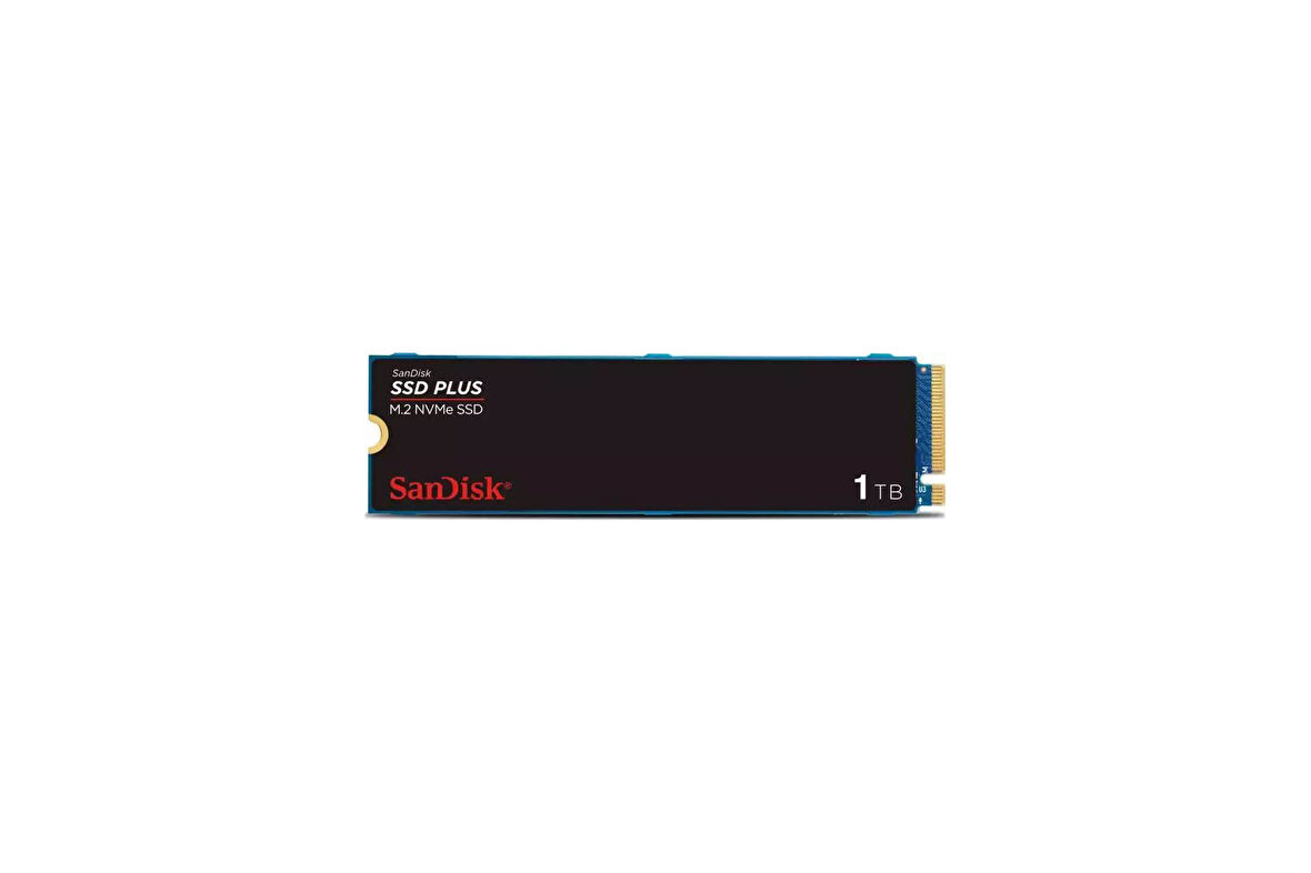 1TB SANDISK PLUS SDSSDA3N-1T00-G26 3500/2500MB/s M.2 NVMe GEN3 SSD