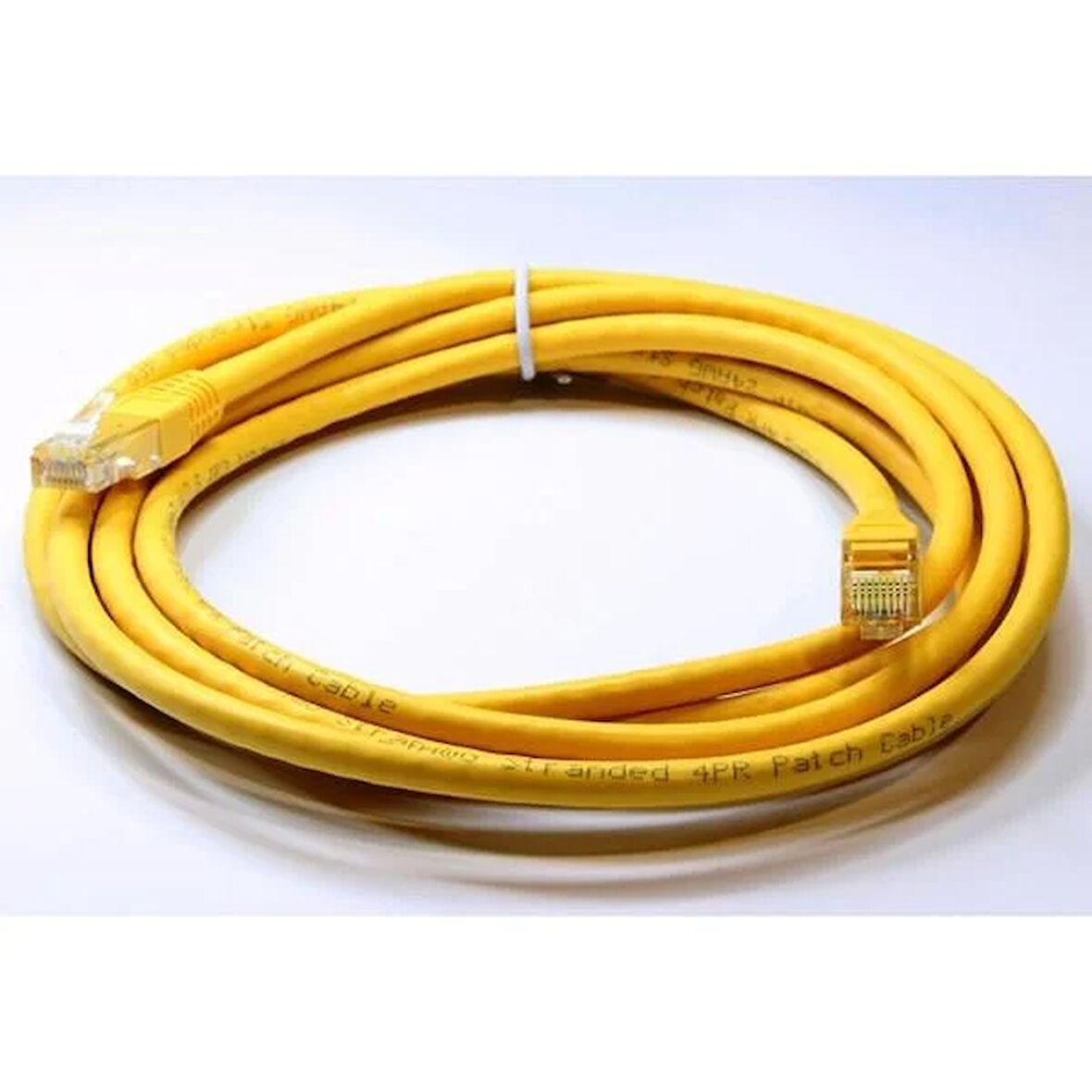 ODS 3m CAT6 Utp LSZH Saf Bakır Sarı Patch Kablo