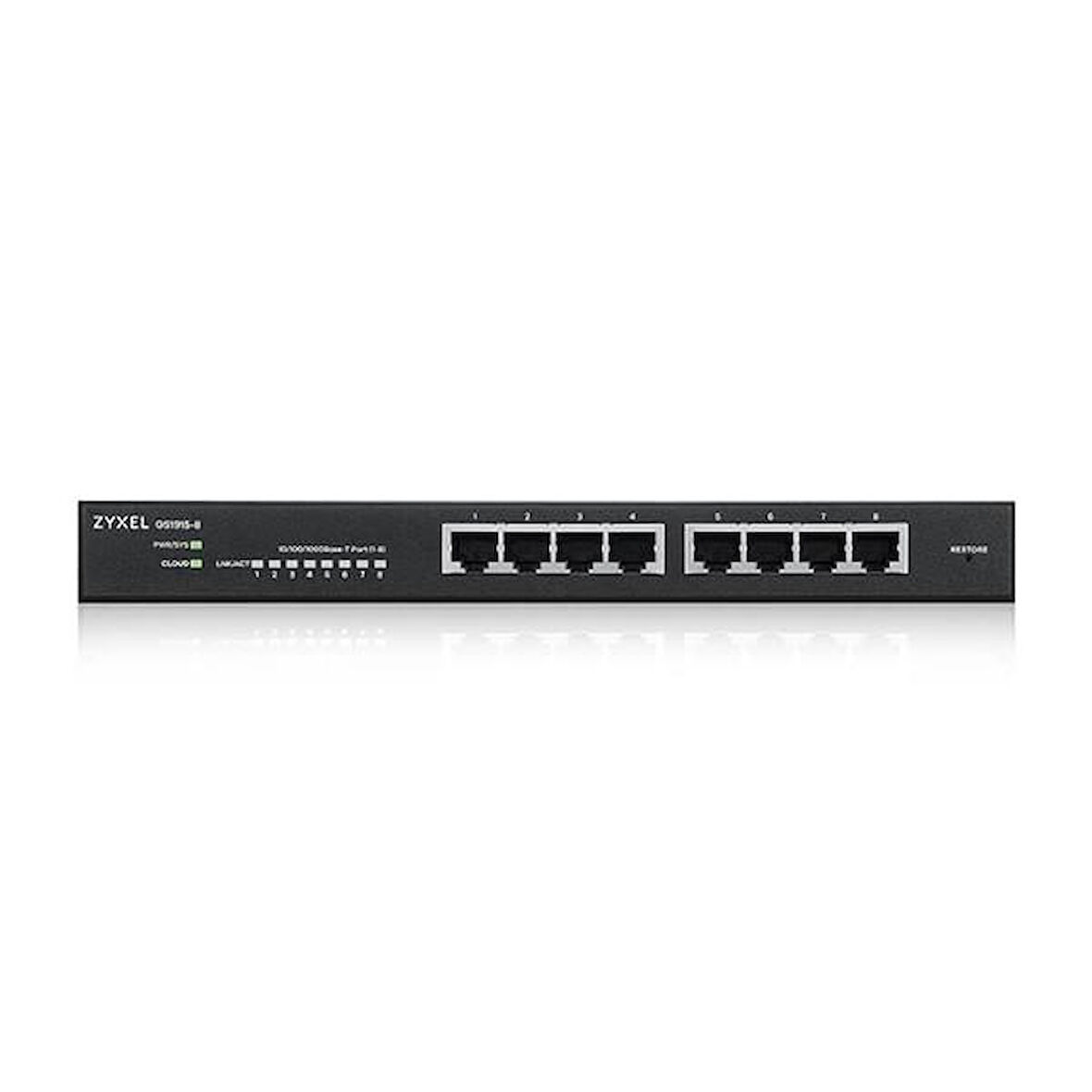 ZyXEL 8port GS1915-8 GIGABIT Yönetilebilir Switch