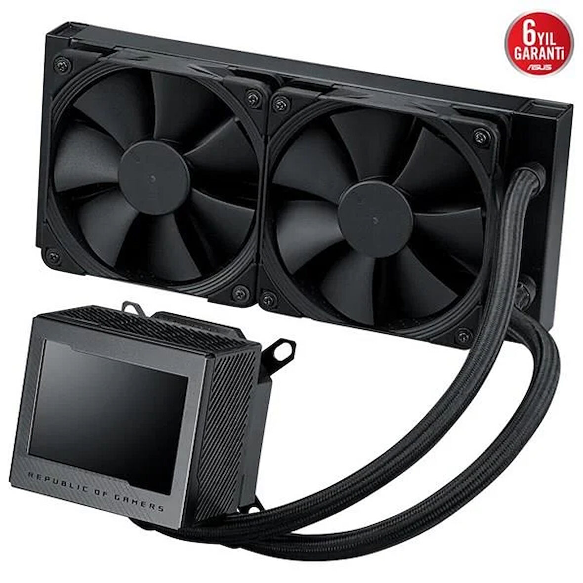 ASUS 240MM ROG RYUJIN III 240 OLED 3.5" LCD EKRANLI NOCTUA FANLI SIVI SOĞUTMALI İŞLEMCİ FANI